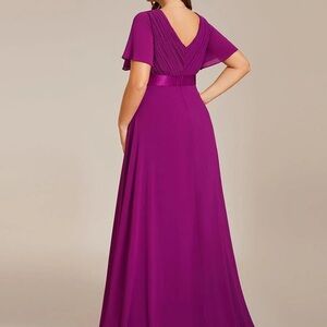 Ever Pretty Magenta Dress